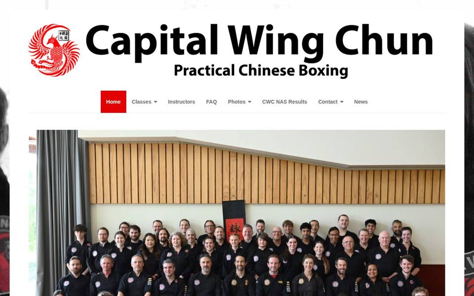 Capital Wing Chun - Practical Chinese Boxing website
