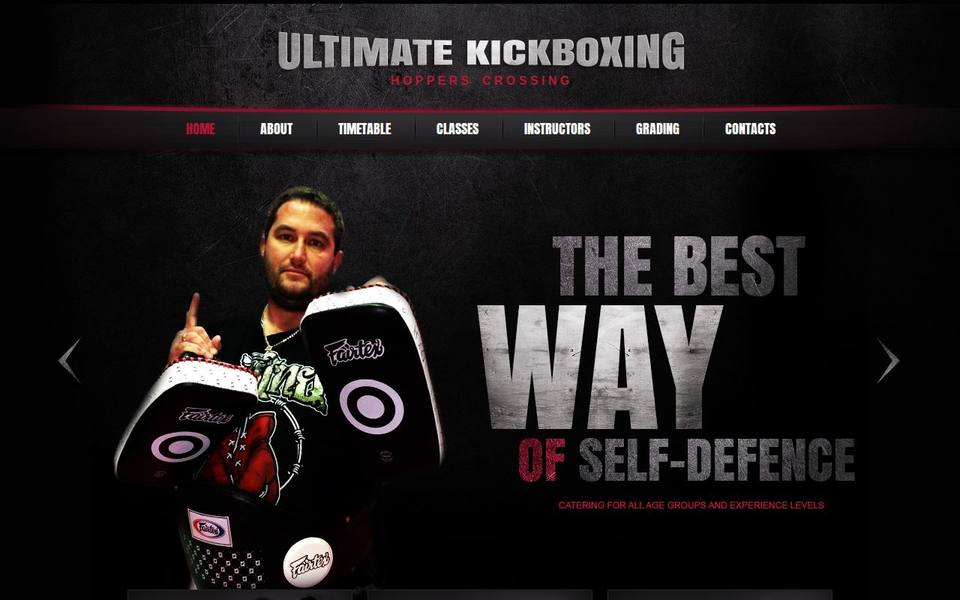 Lu-Timate Muay Thai website