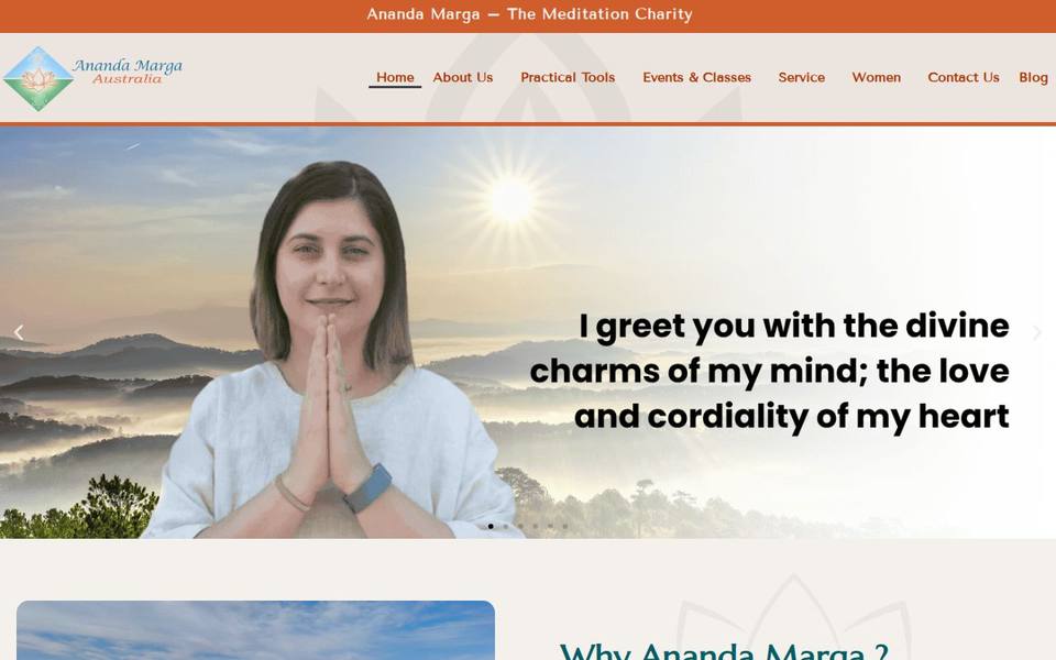 Ananda Marga website