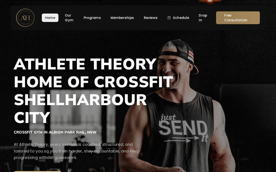 Athlete Theory website