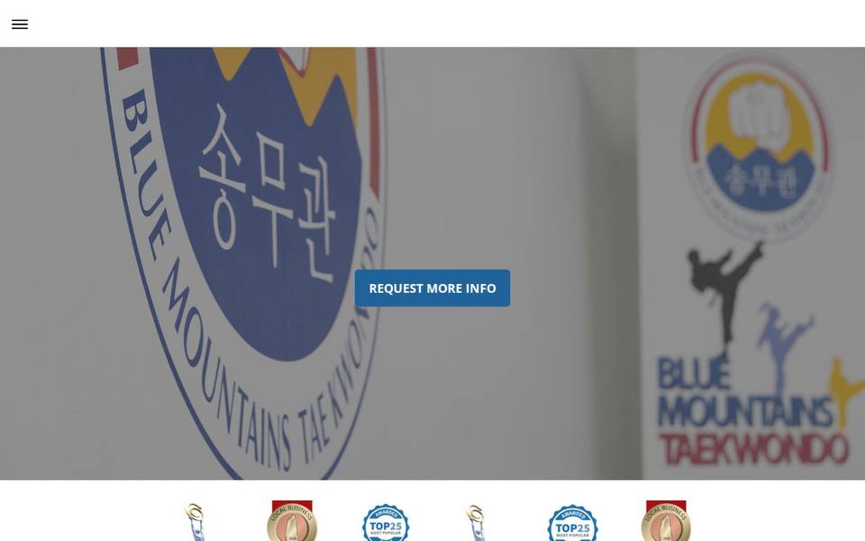 Blue Mountains Taekwondo website