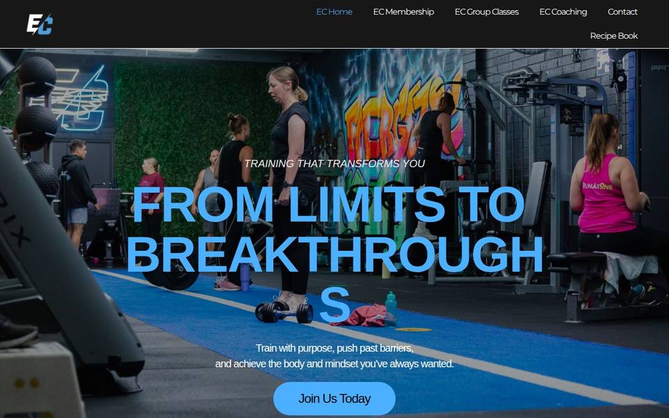 Energetic Capacity website