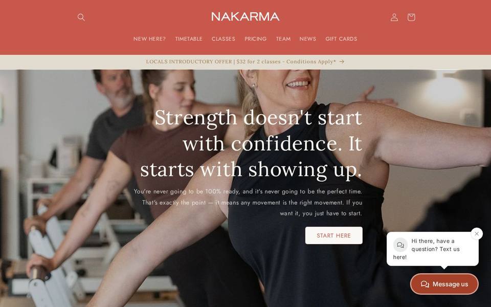 Nakarma website
