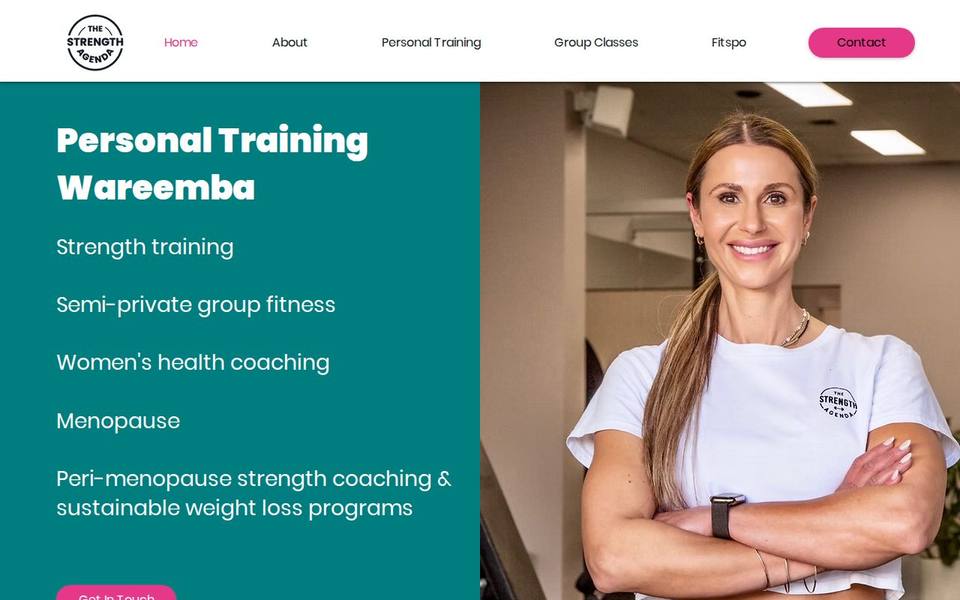 The Strength Agenda website