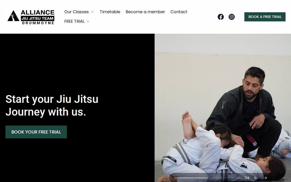 Alliance Jiu Jitsu website