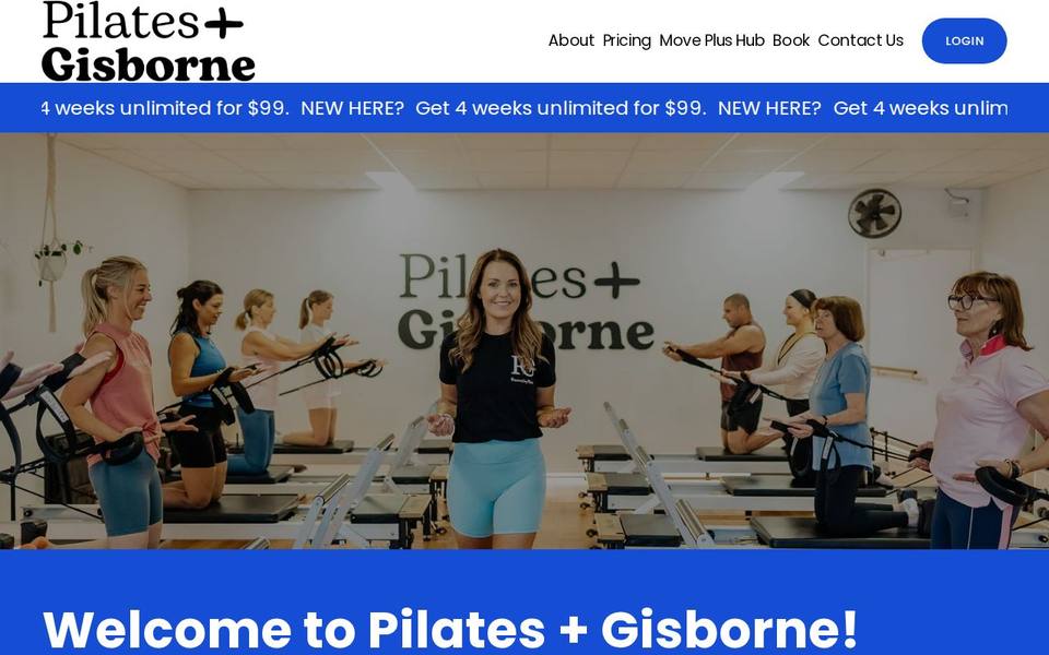 Pilates website
