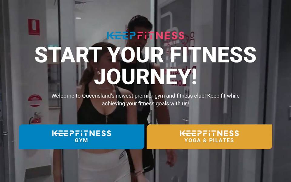 Keep Fitness Sunnybank website