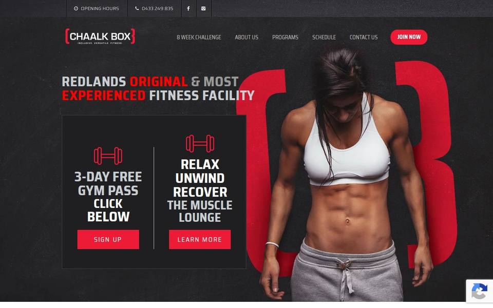 CrossFit Boss website