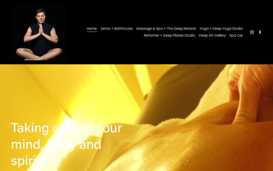Beach Yoga Port Douglas website