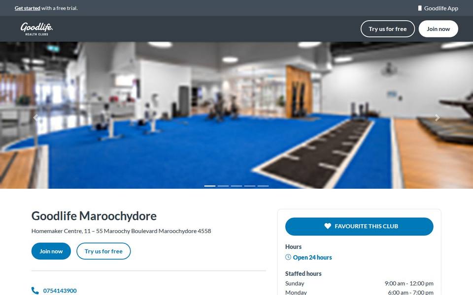 Maroochydore website