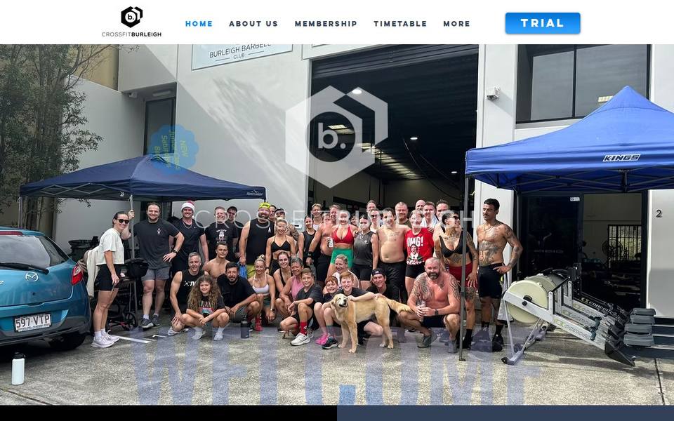 CrossFit Burleigh website