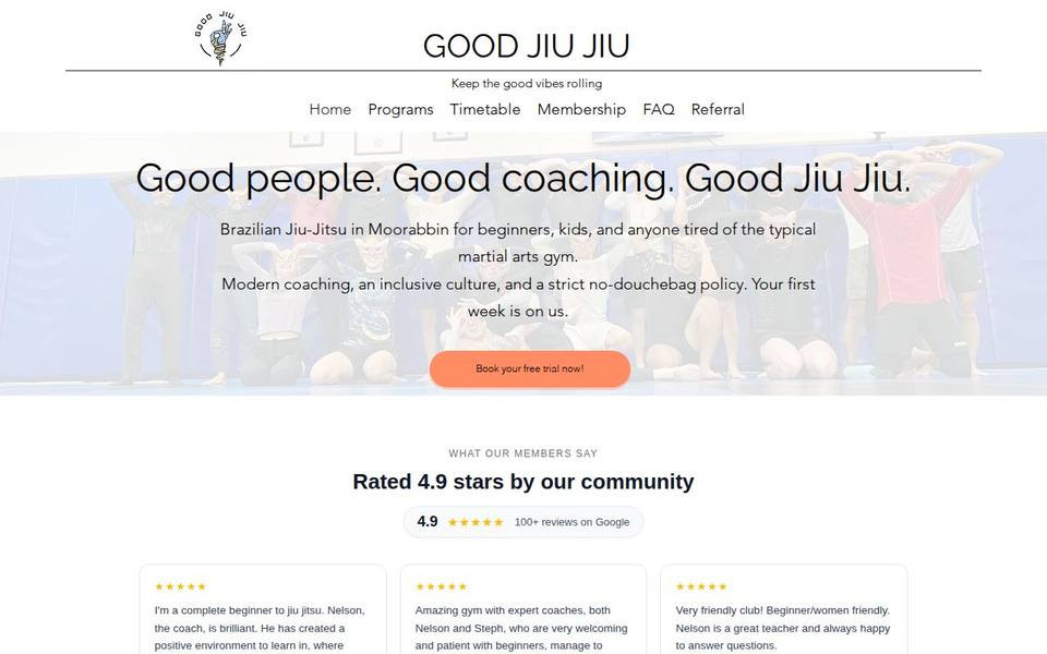 Good Jiu Jiu website