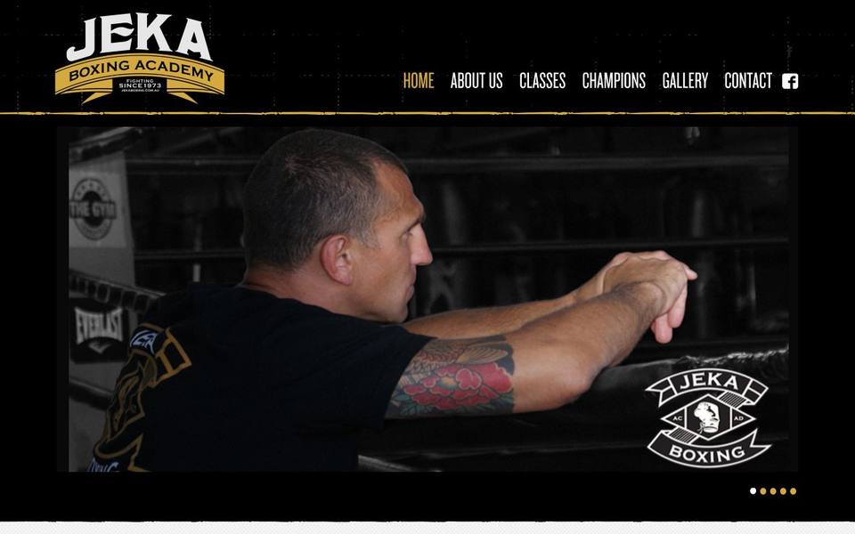 Lim Jeka Boxing Academy website
