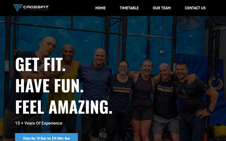 CrossFit Frankston- Gym Carrum Downs website