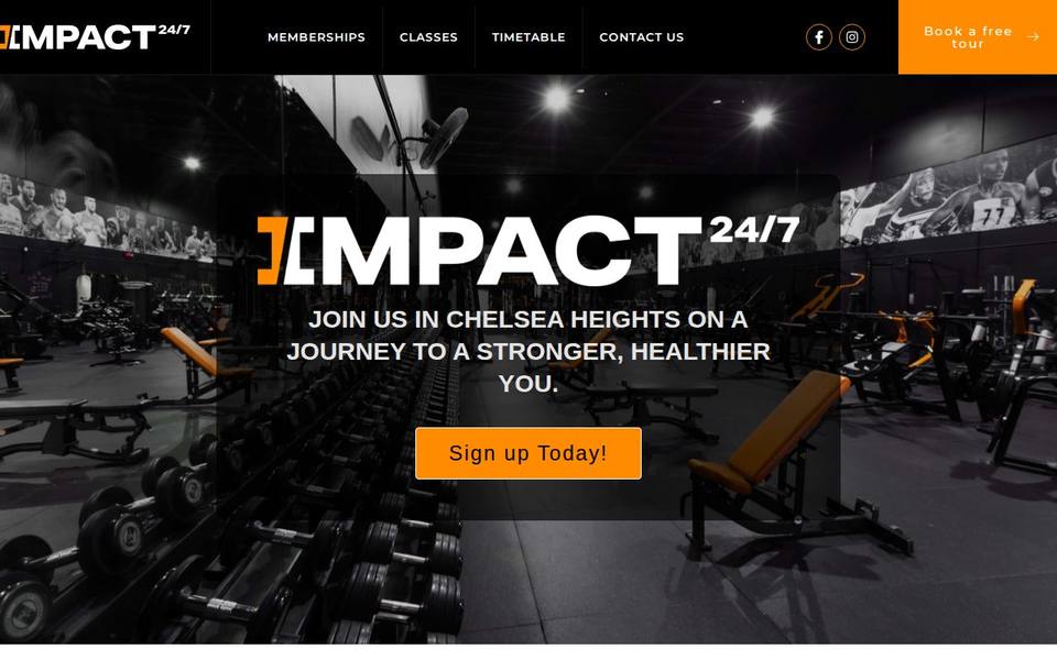 Impact 24/7 website