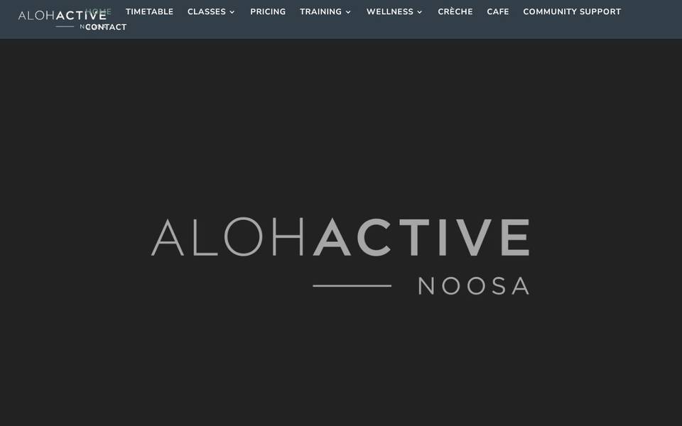 Aloha Active website
