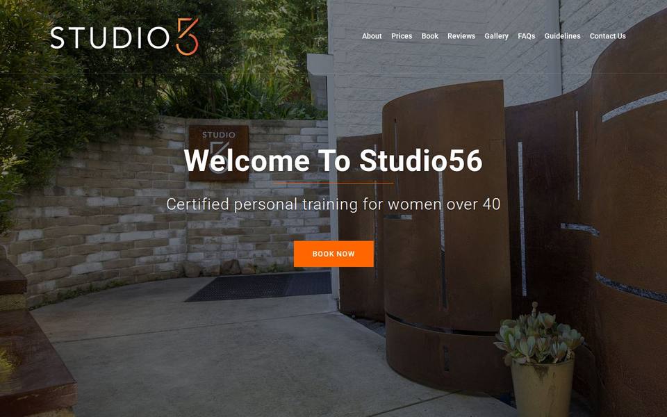 Studio56 website