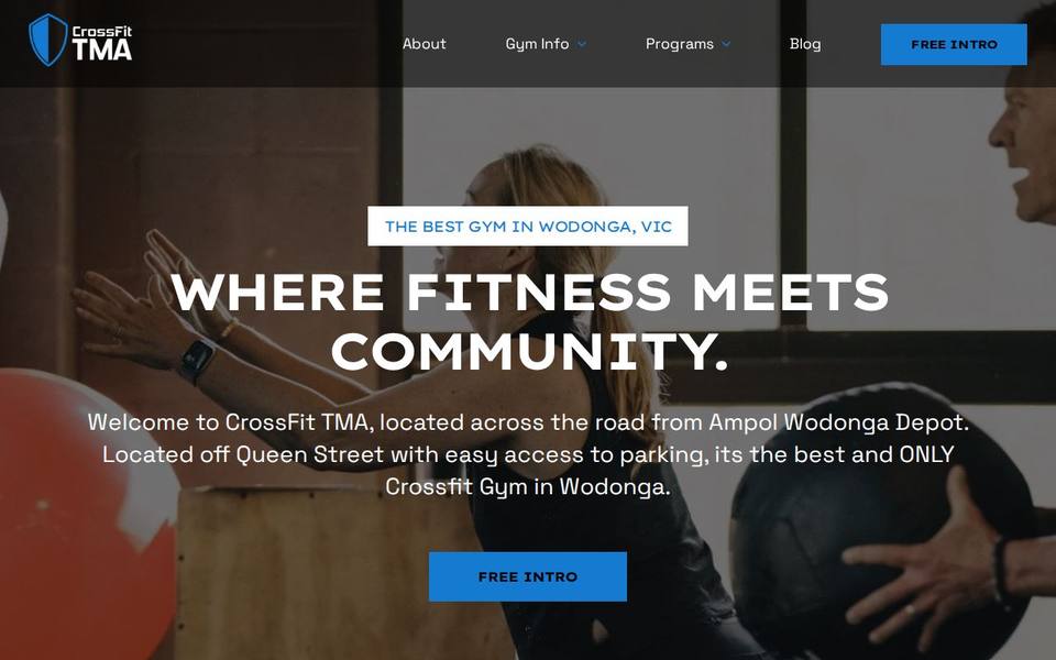 CrossFit TMA website