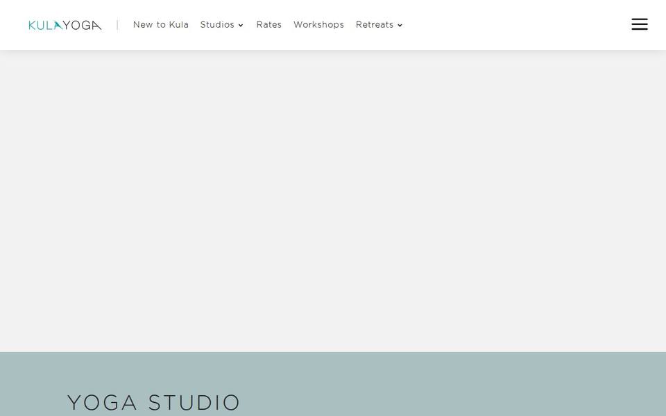 Kula Yoga Hampton website
