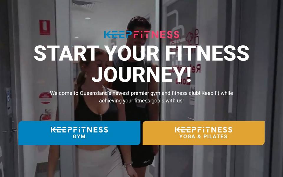 Keep fitness Calamvale website