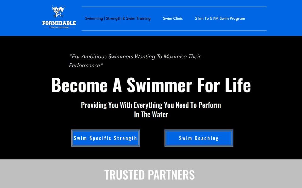 Formidable Strength & Conditioning website