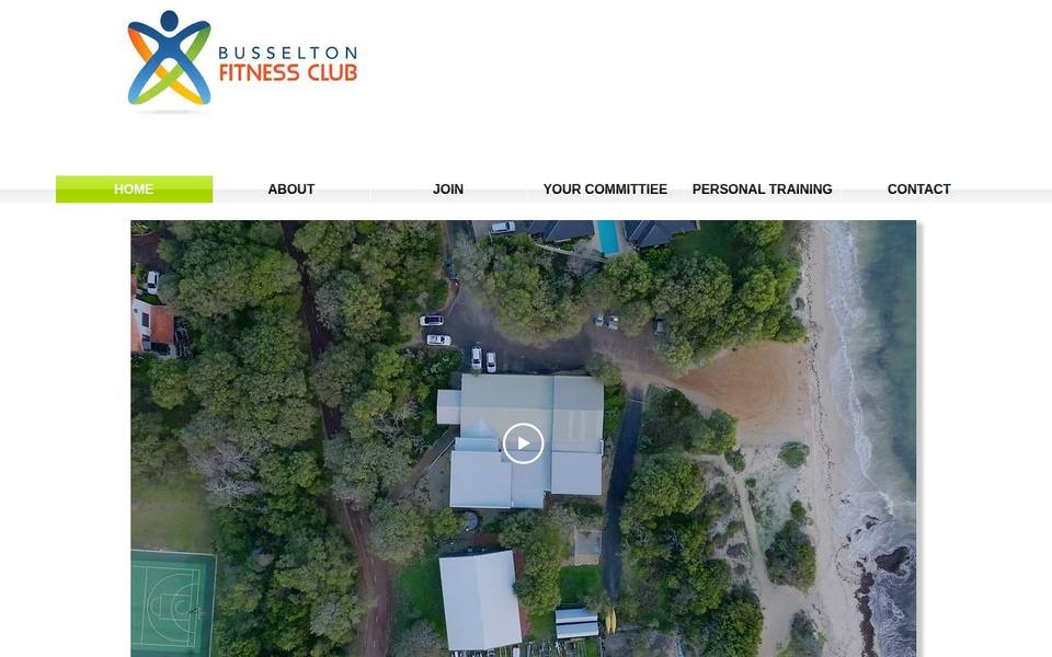 Busselton Fitness Club website