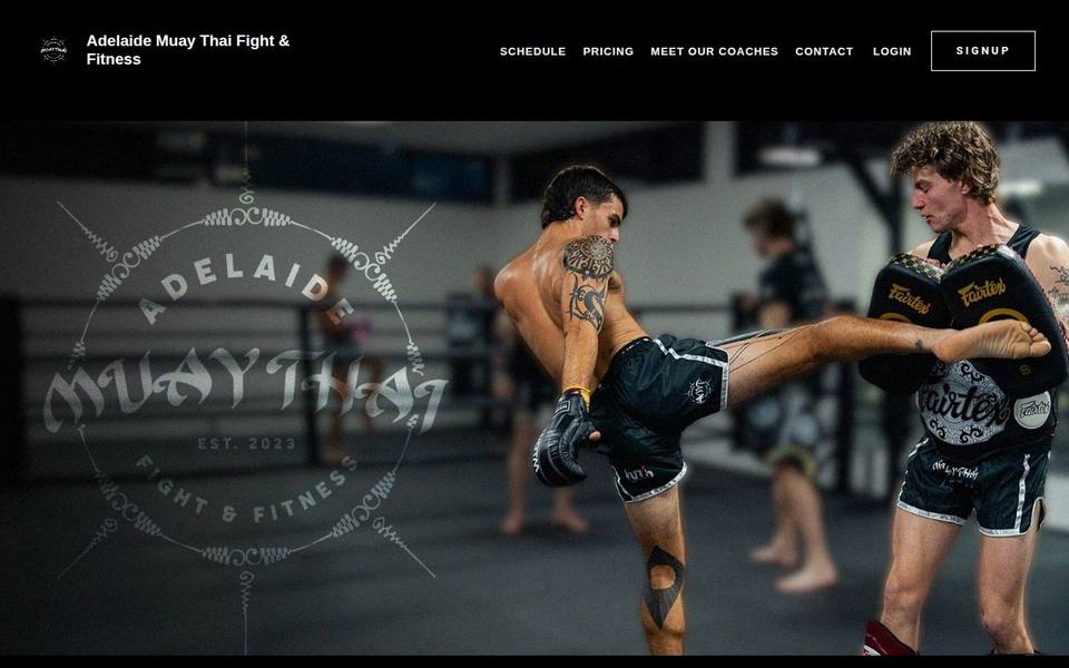 Adelaide Muay Thai Fight and Fitness website