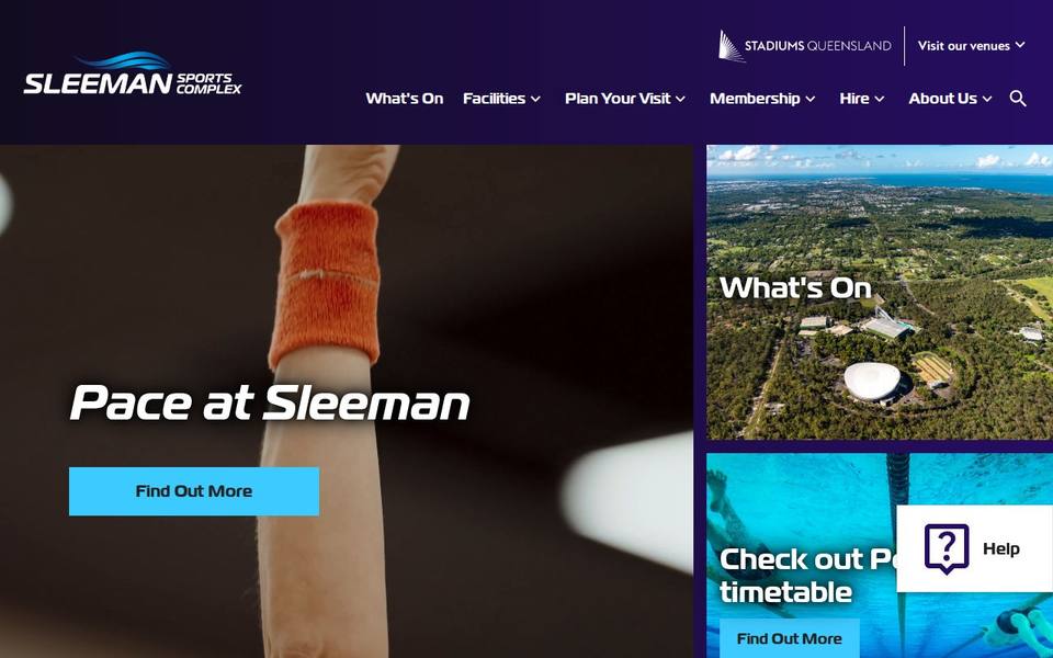 Brisbane Aquatic Centre website