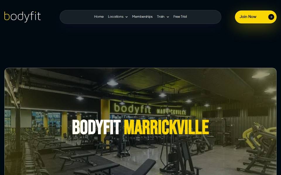 Bodyfit Marrickville website