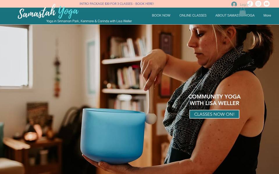 Samastah Yoga website