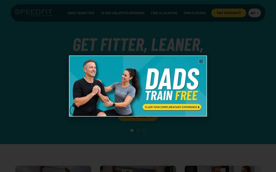 SpeedFit Kingston website