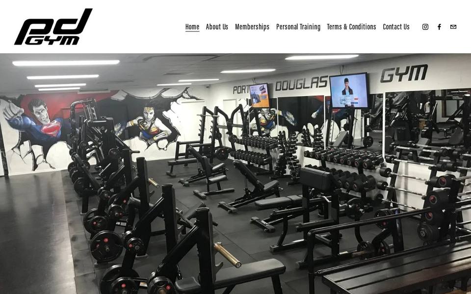 Port Douglas Gym website