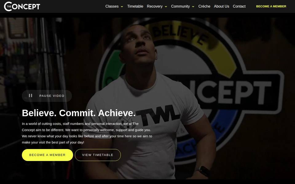 The Concept website