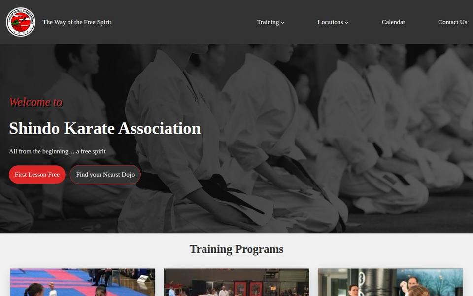 Shindo Karate Altona North website