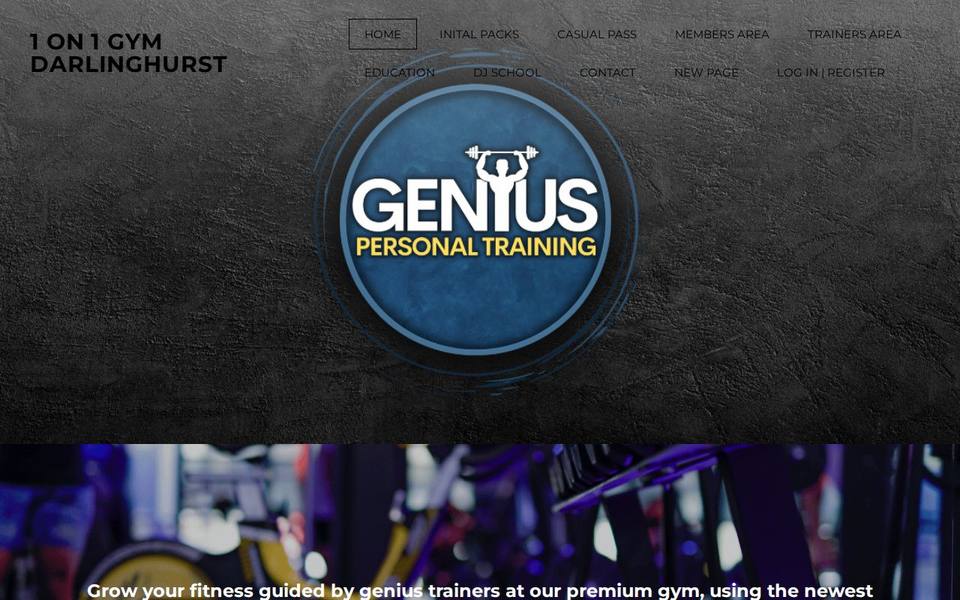 Wellness Warrior Personal Training website