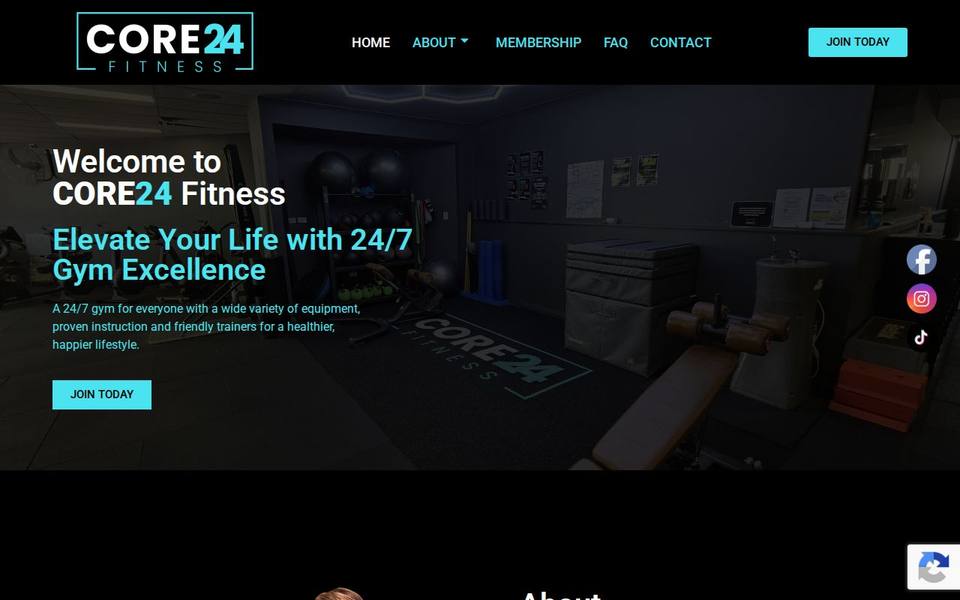 Catalyst 24/7 Fitness website