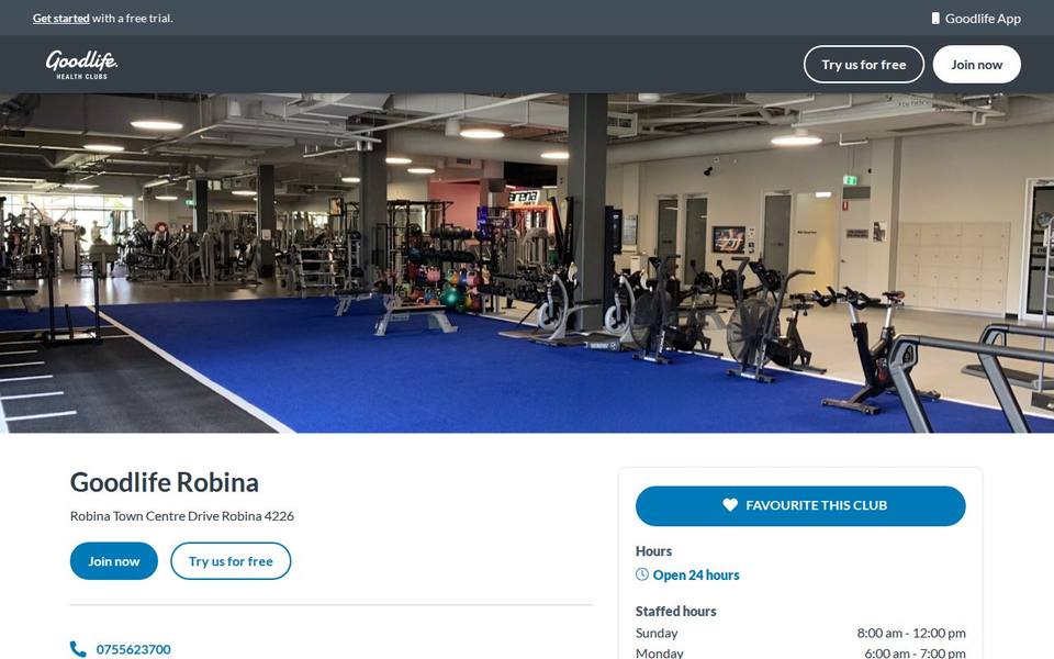 Robina website