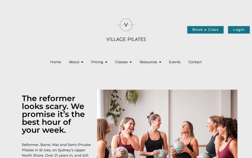 Village Pilates website