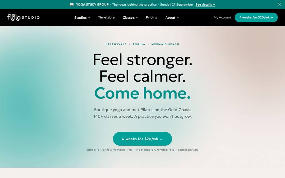 Floating Lotus Studio website