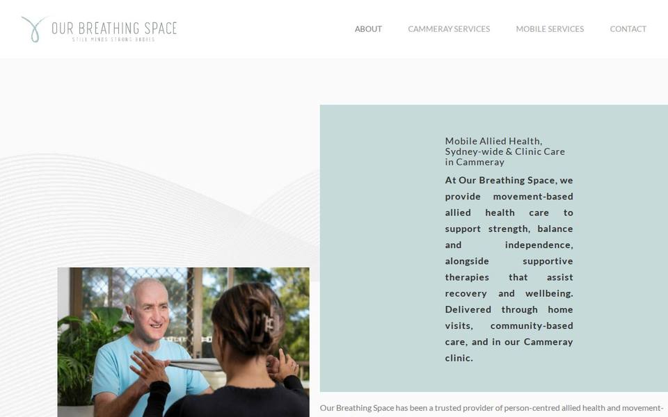 Our Breathing Space website
