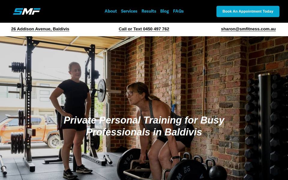 SMFitness website