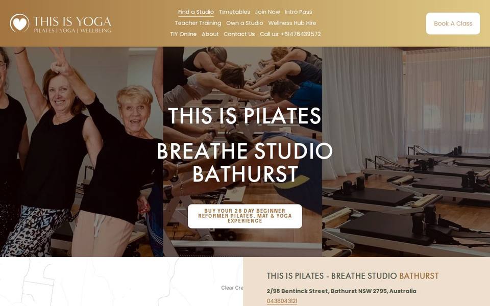 Breathe DMC Studio website