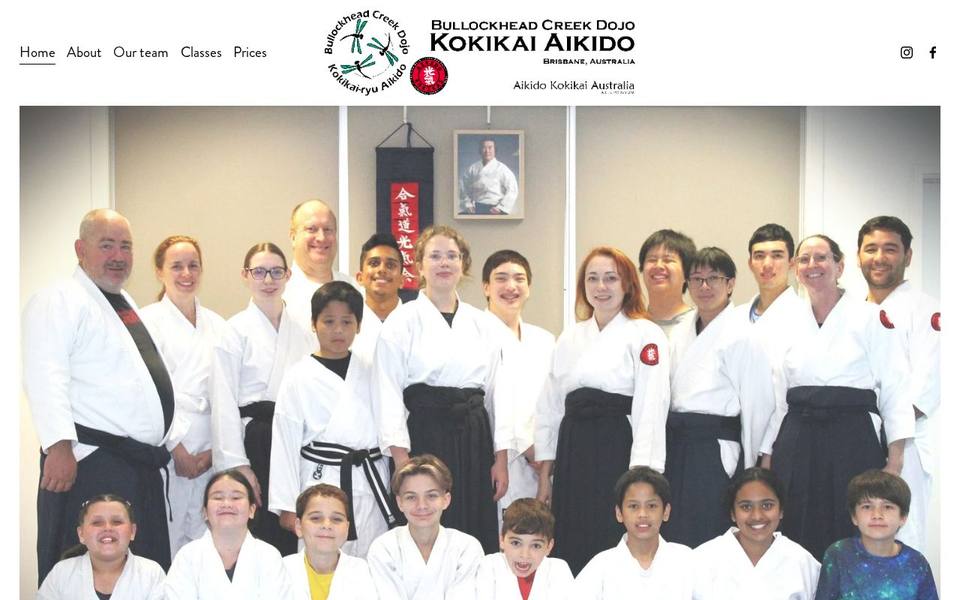 Bullockhead Creek Kokikai Aikido website