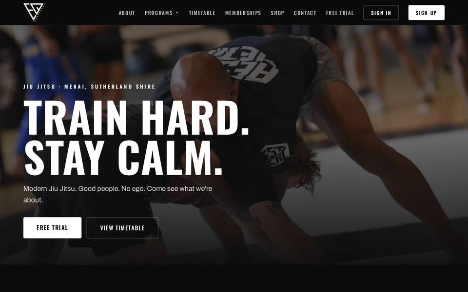 EQ Grappling website