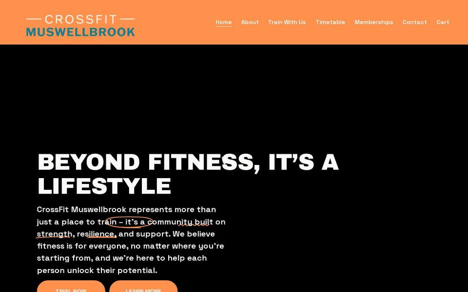CrossFit Muswellbrook website
