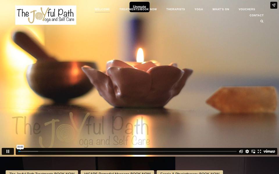 The Joyful Path website