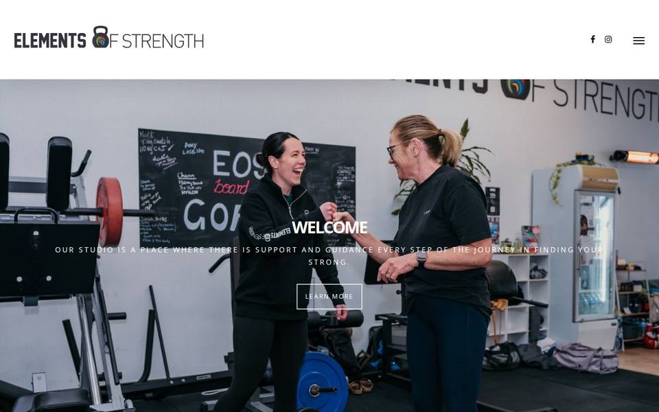 Elements Of Strength website