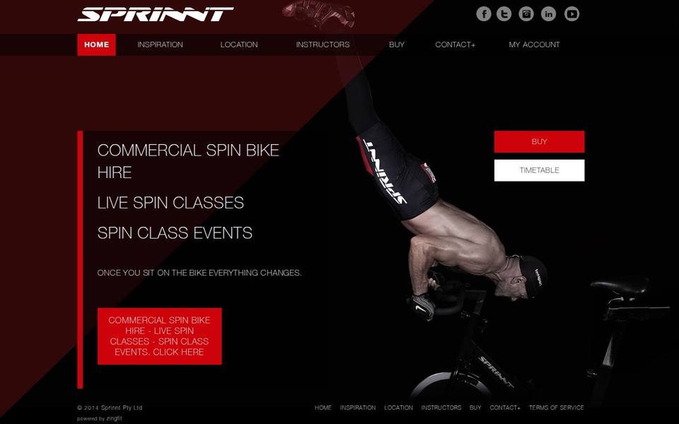 Sprinnt website