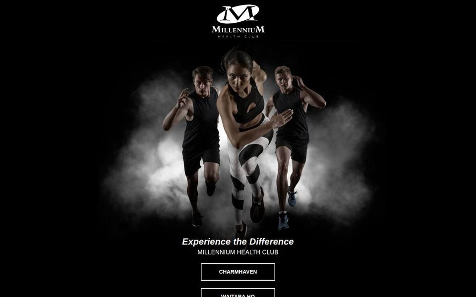 Millennium Health Club website