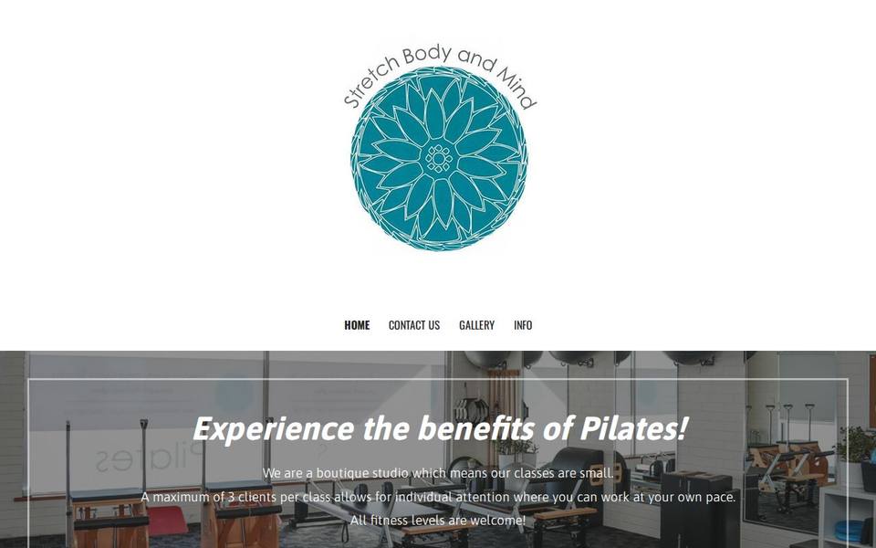 Stretch Body and Mind website